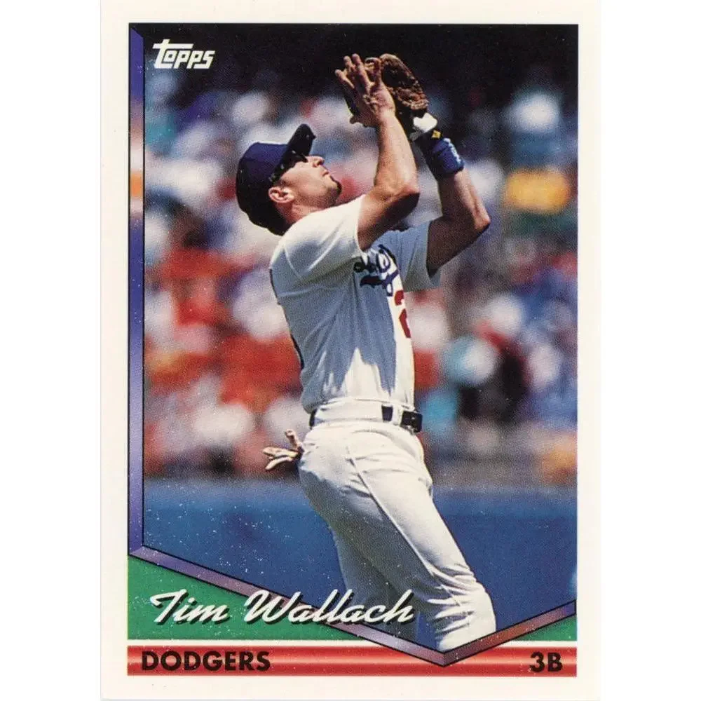 1994 Topps Tim Wallach # 143 Los Angeles Dodgers